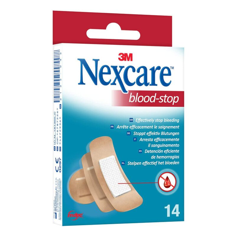 3M Nexcare Blood-Stop pleisters (assorti 14 stuks)