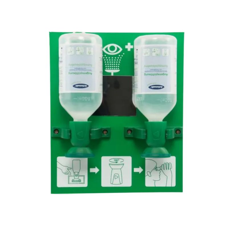 Actiomedic oogspoelstation double (incl. 2 x 500ml)
