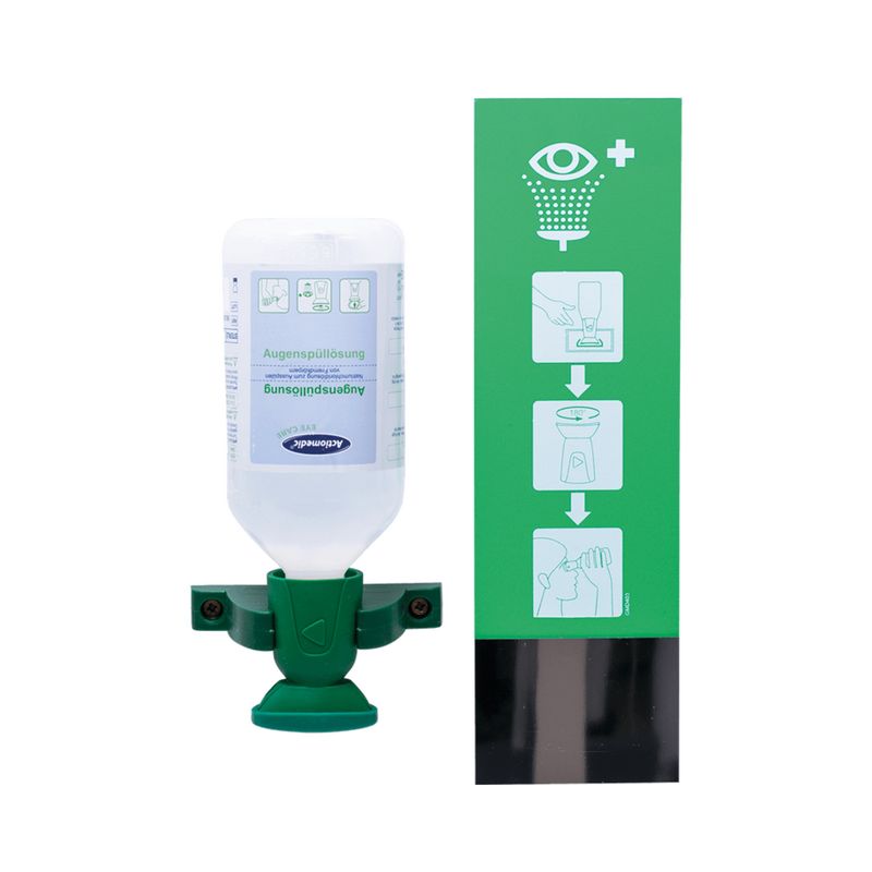 Actiomedic oogspoelstation single (incl. 500ml vulling)