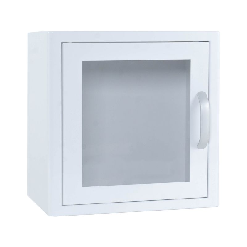 AED binnenwandkast met alarm universeel - WIT