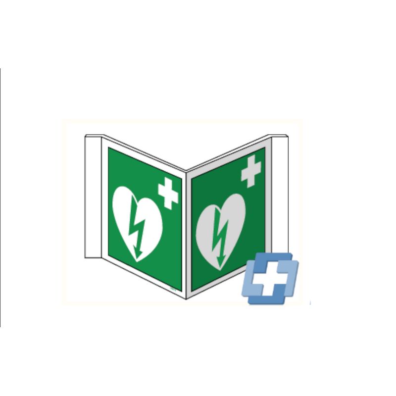 AED ILCOR Pictogram - diverse maten (Panorama)