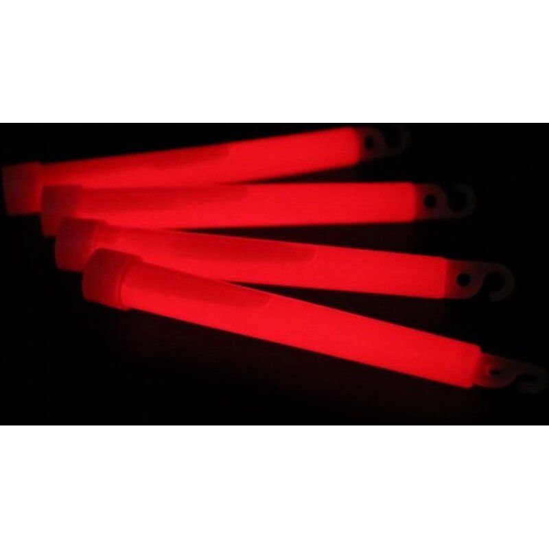Breaklights 6" rood - 15 cm x 17 mm