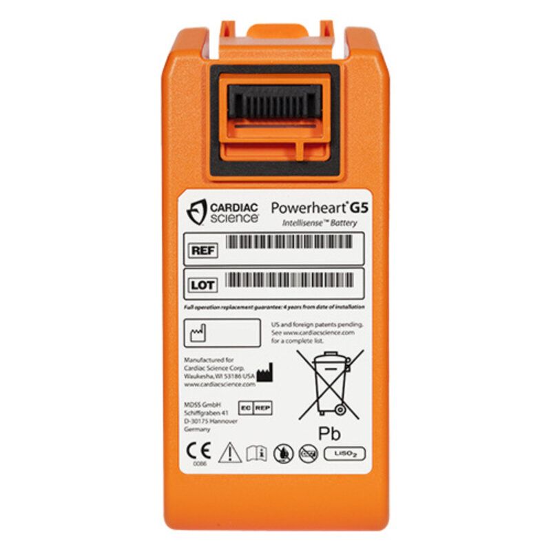 Cardiac Science Intellisense lithium batterij voor powerheart G5