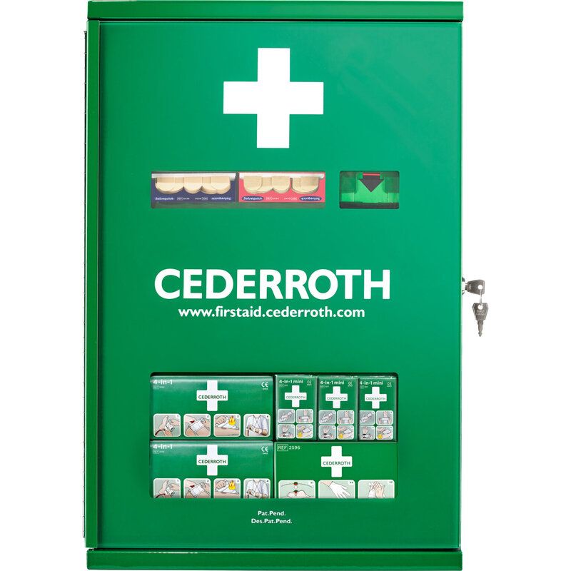 Cederroth First Aid Cabinet (metal)