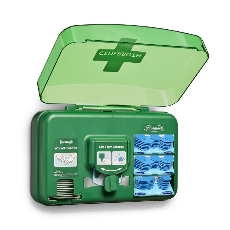 Cederroth Woundcare Dispenser Blauw