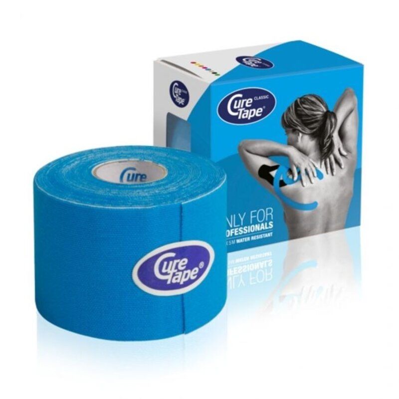 Cure Tape Classic -5 m x 5 cm (per rol) - Blauw