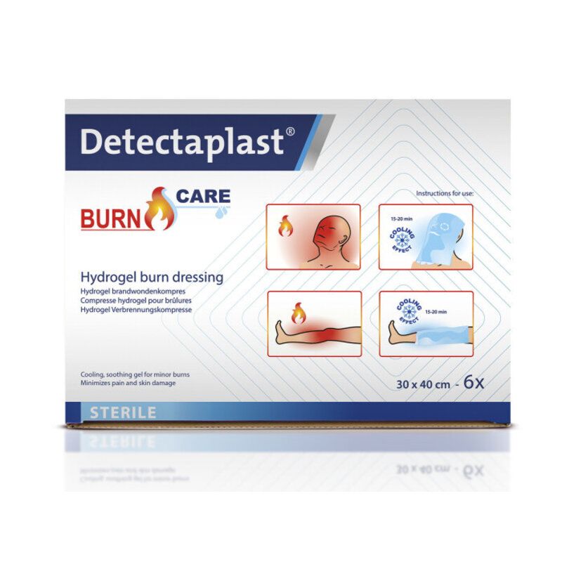 Detectaplast Burn Gel Dressing 30x40cm