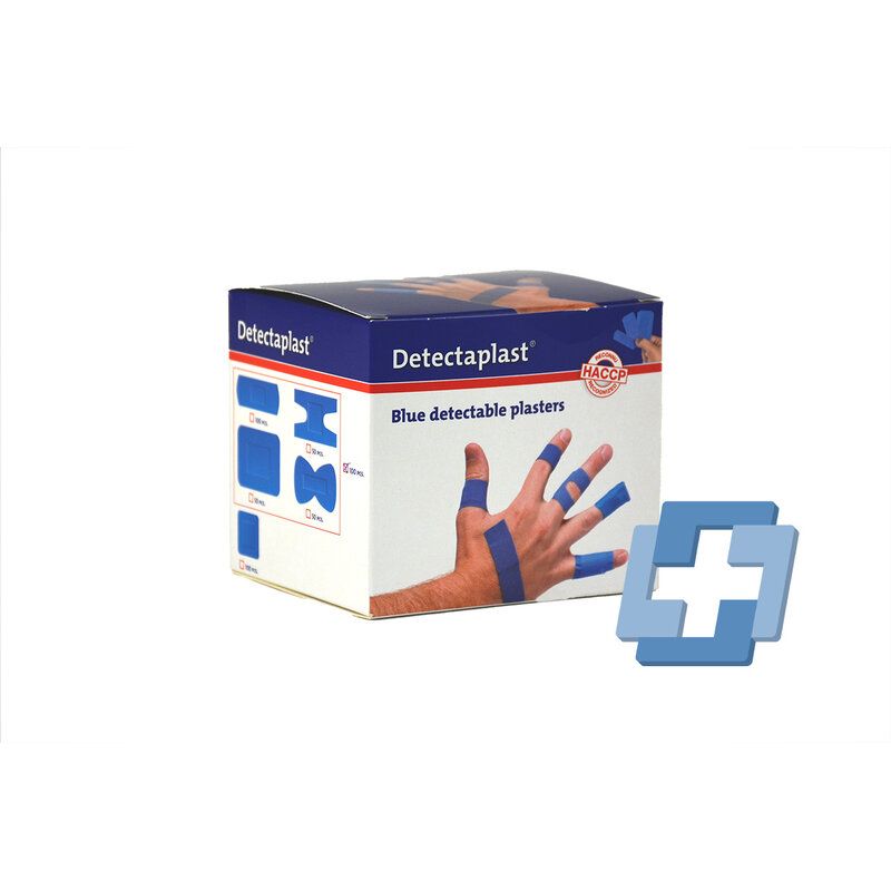 Detectaplast Elastic blauwe pleisters Assorti (100 stuks)