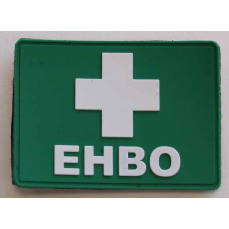 Diverse klittenband logo's voor bevestiging op Catobag - EHBO-Logo