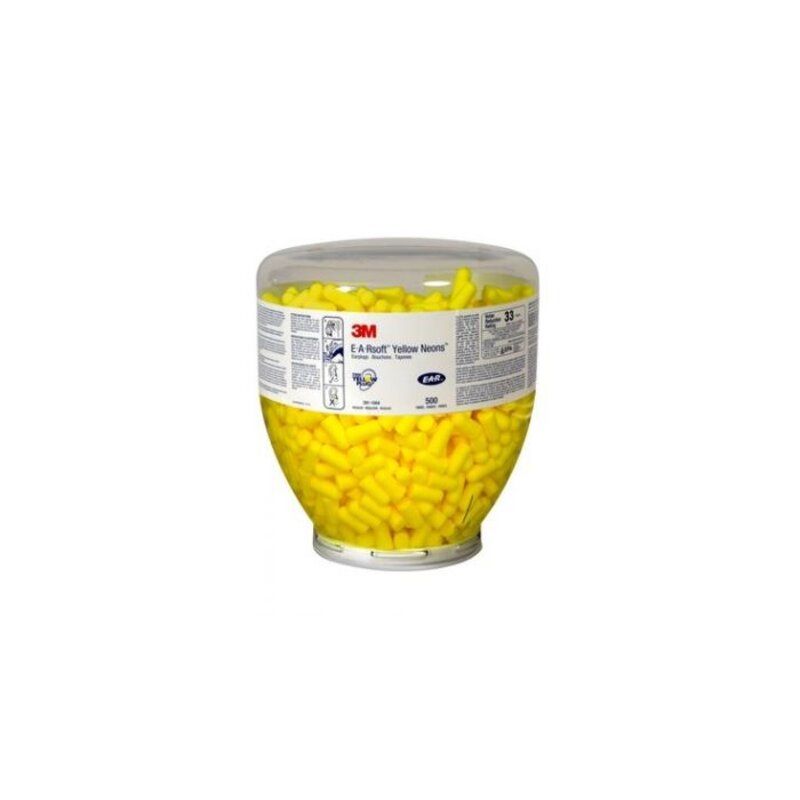 EAR Soft Yellow Neon Vulling One Touch (500 stuks)
