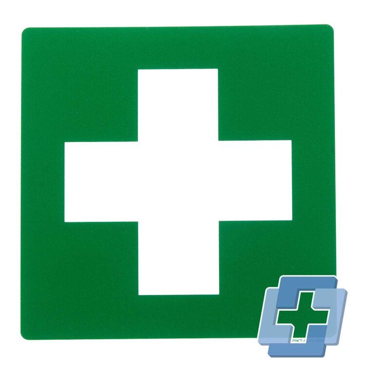 EHBO Sticker - 10 x 10 cm