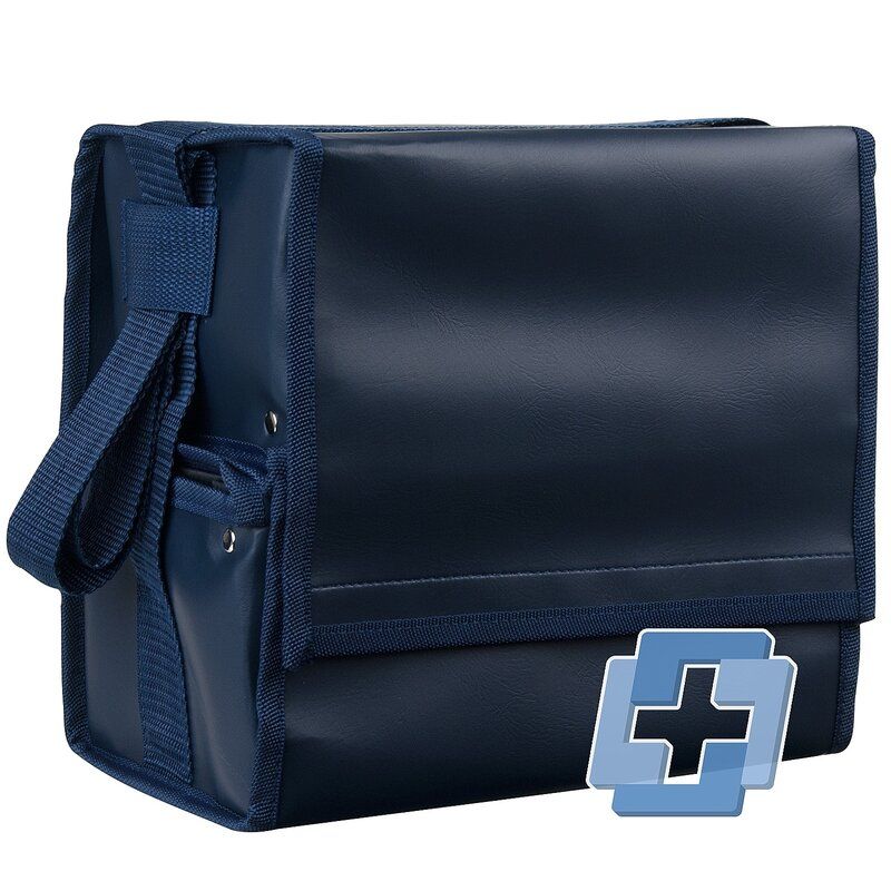 EHBO verbandtas blauw zonder opdruk