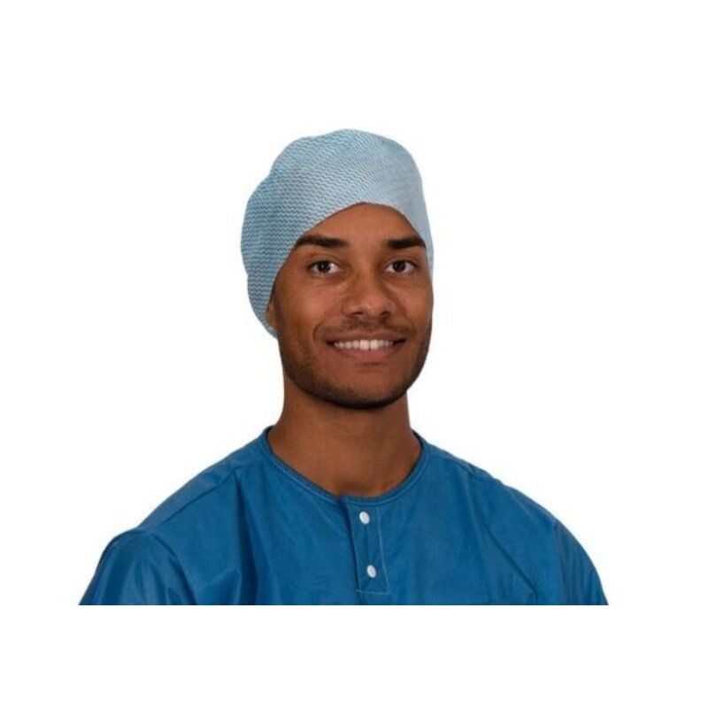 Embra Operatiemuts Kolumbus viscose Blauw Universeel(100 stuks)