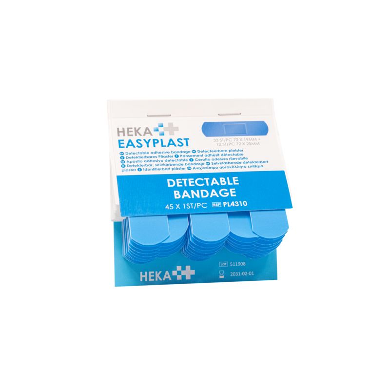 HEKA Easyplast navulling detectable (6x45 stuks)