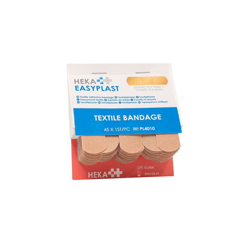 HEKA Easyplast navulling textiel (6x45 stuks)