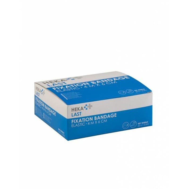 HEKA Elastisch fixatiewindsel - 4 m x 6 cm (20 stuks)