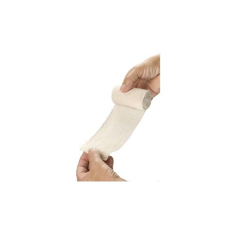 HEKA Elastisch fixatiewindsel crêpe - 4 m x 10 cm (per stuk)