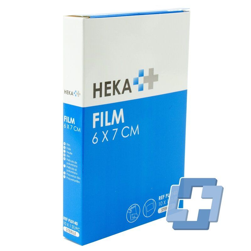 HEKA Film steriel - 6 x 7 cm (10 stuks)
