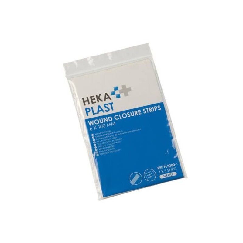 HEKA hechtstrips 6x100 mm zakje 4 vellen á 5 strips