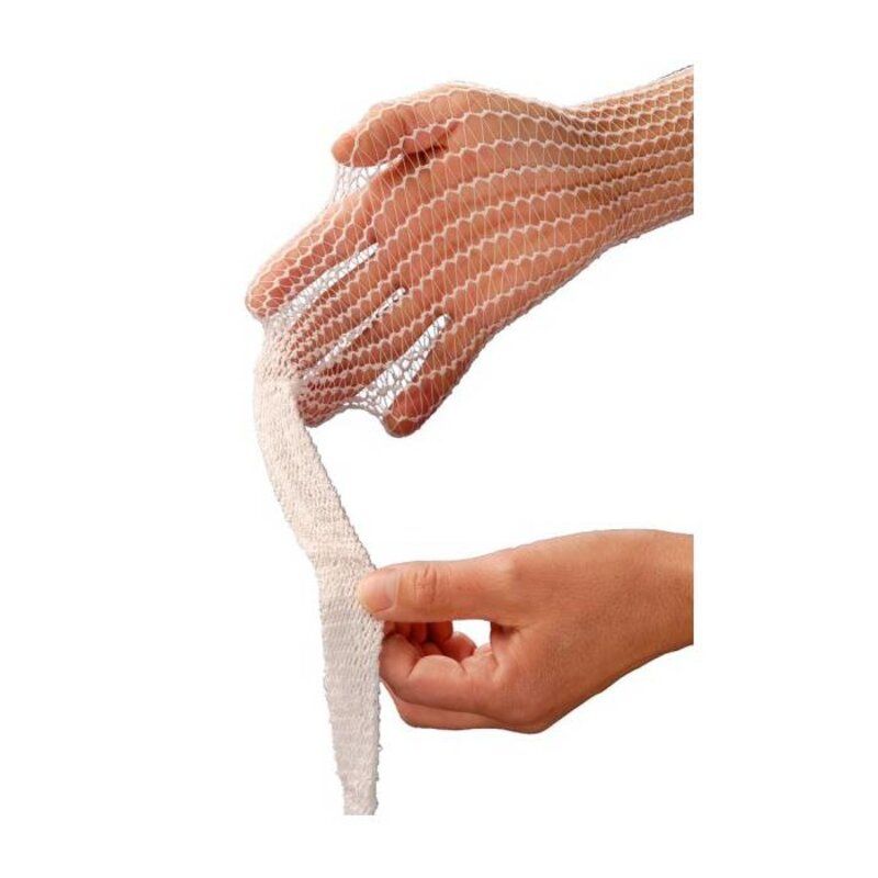HEKA net elastisch netverband nr. 4 hoofd/knie/bovenarm - 25 meter niet steriel (1 Stuks)