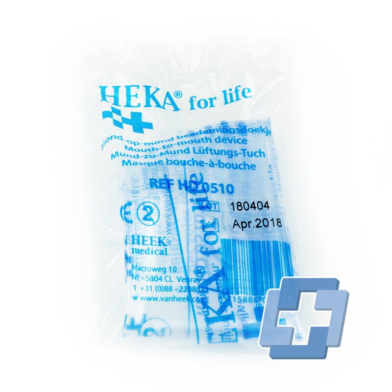 HEKA Safe kiss beademingsdoekje met ventiel