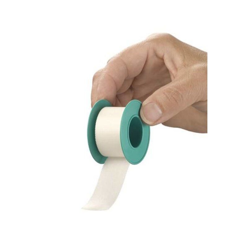 HEKA Silk - Heka silk hechtpleister ring 5 m x 2,50 cm niet-steriel (per stuk)