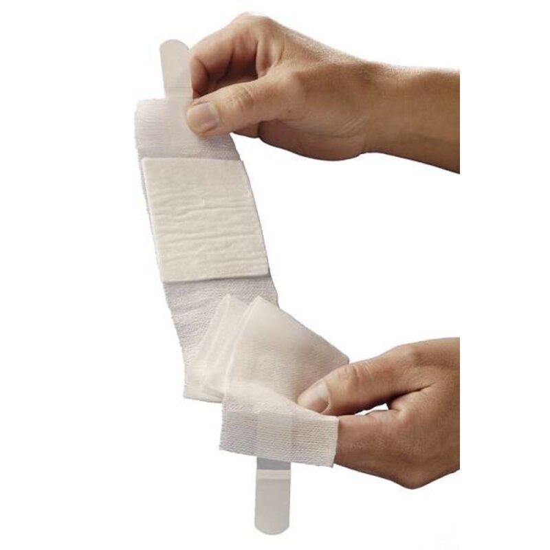 HEKA Wondsnelverband met hechtpleister - 4 x 6 cm (50 stuks)