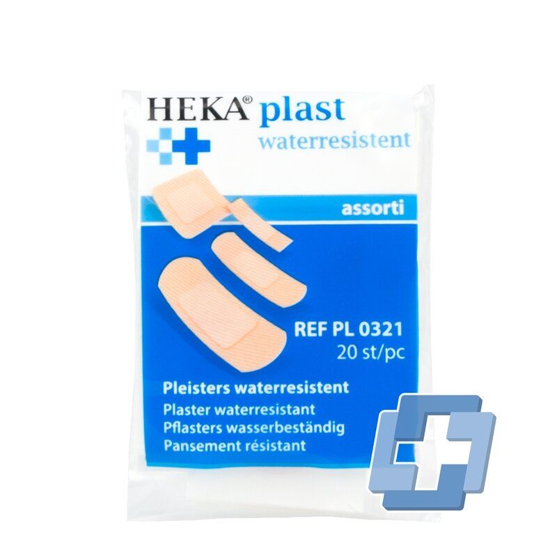 HEKAPLAST Wondpleister PE waterafstotend (20 stuks)