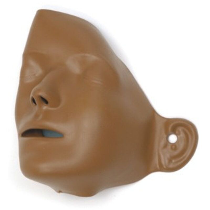 Laerdal Little anne gezichtshuiden donker (6 stuks)