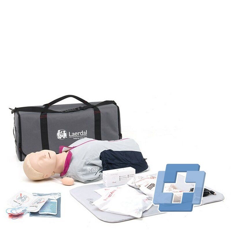 Laerdal Resusci Anne QCPR met shocklink full body pop