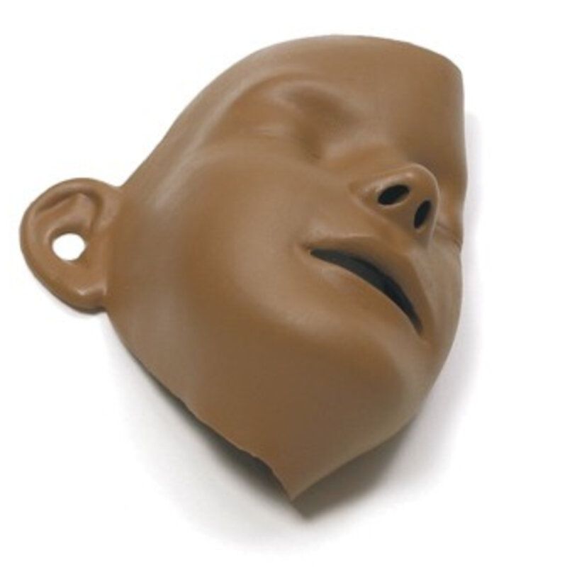 Laerdal Resusci junior / little junior gezichtshuiden donker (6 stuks)