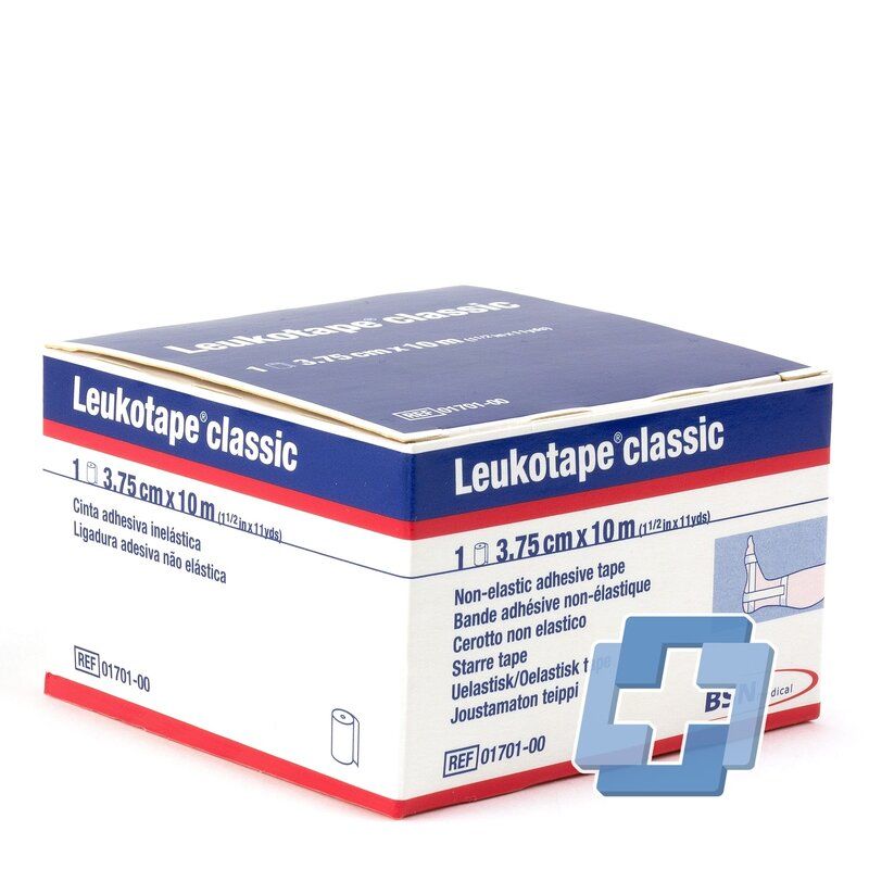 Leukotape Classic - diverse maten (per stuk) - 10 m. x 2,50 cm.