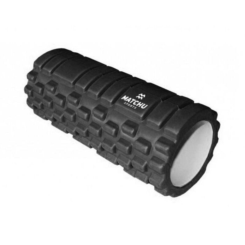 Matchu Sports Foam roller - Selecteer een kleur: Zwart