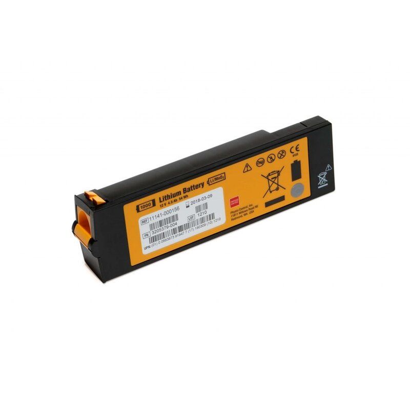 Medtronic Physio-control lifepak 1000 lithium accu