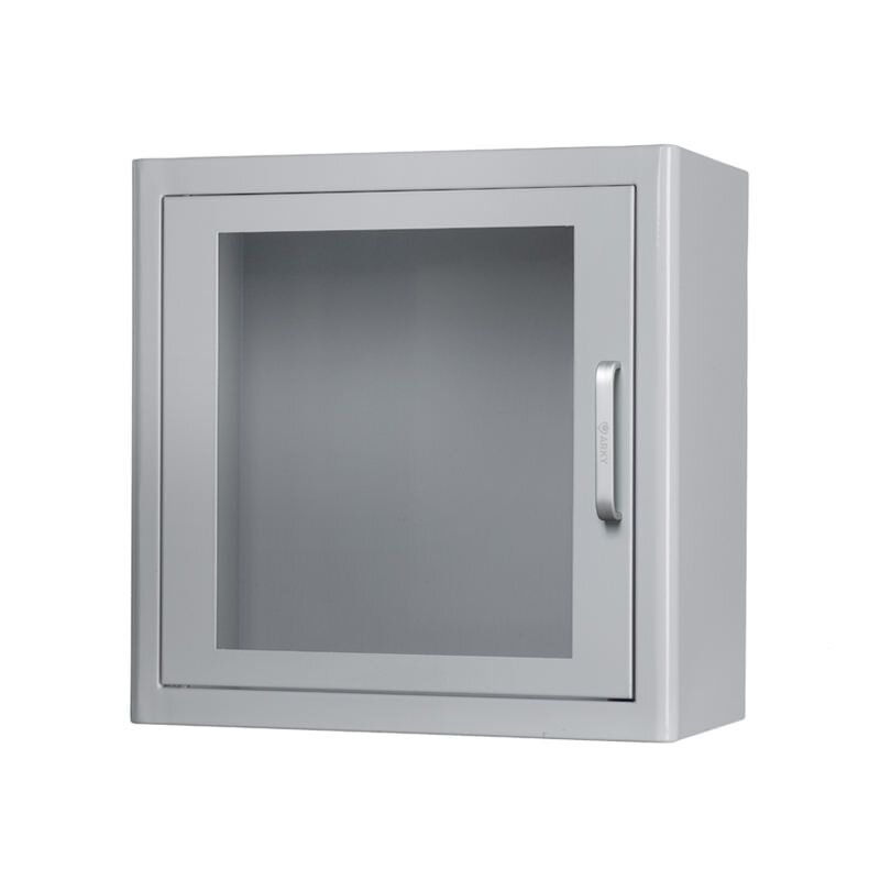 Metalen AED Binnenkast met alarm - WIT
