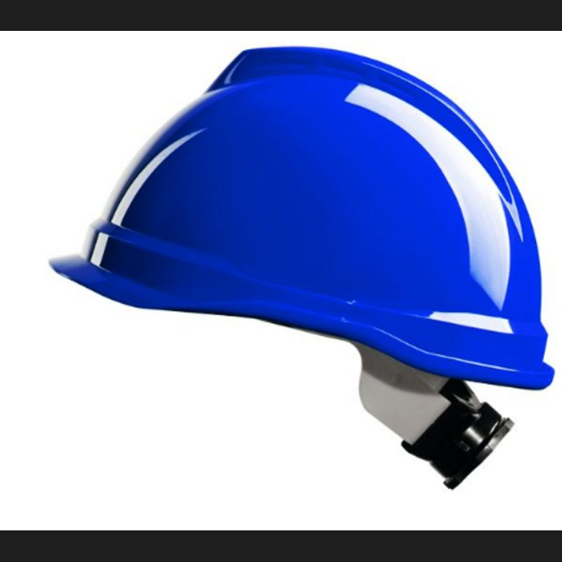 MSA V-Gard 200 veiligheidshelm HDPE zonder ventilatie diverse kleuren - Blauw
