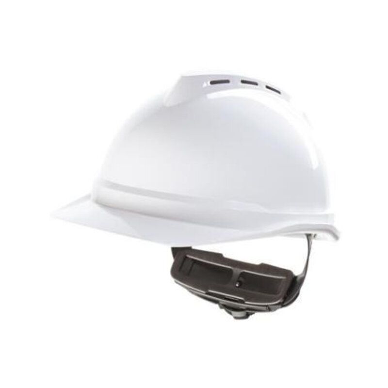 MSA V-Gard 500 veiligheidshelm HDPE met ventilatie diverse kleuren - Wit