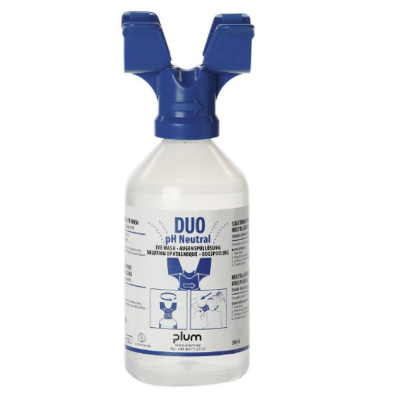 Plum DUO oogspoelfles pH neutraal - 500 ml