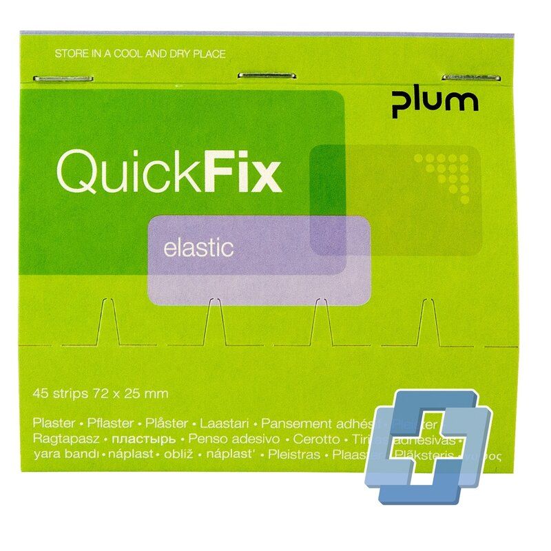 PLUM Navulling QuickFix elastische textielpleisters ET