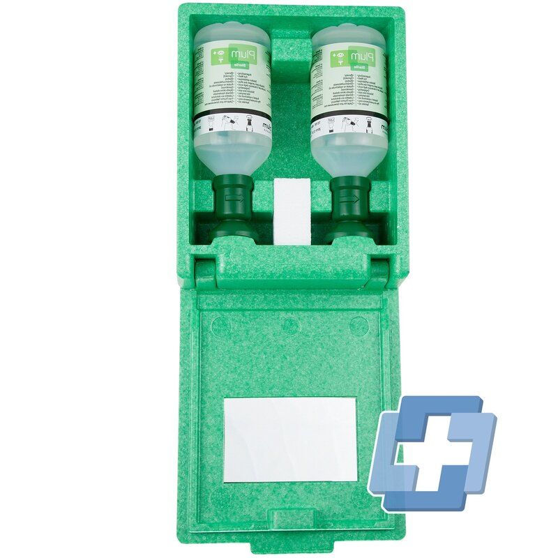 Plum Stofdichte wandbox incl. 2x oogspoeling - 500 ml