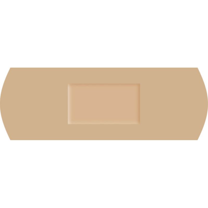 Protectaplast Universal huidskleurige PE pleisters 25 x 72 mm (100 stuks)