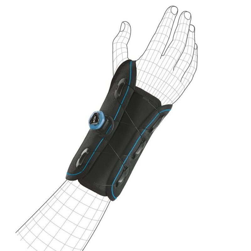 Quickfit Boa Polsbrace - Maatvoering: maat 02 14,5 - 16 cm, Links of Rechts: Links