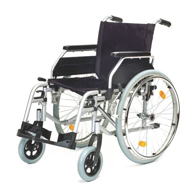 Rolstoel standaard blauw - 48 / 50 cm