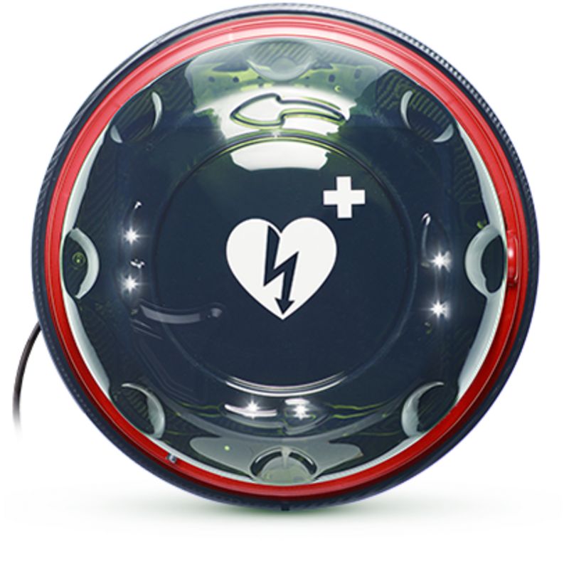 Rotaid Solid Plus HEAT LED Alarmed Transparent (Green +Red band)