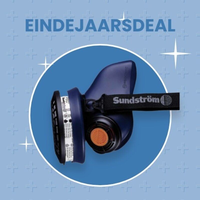 Sundstrom SR100 halfgelaatmasker - M/L