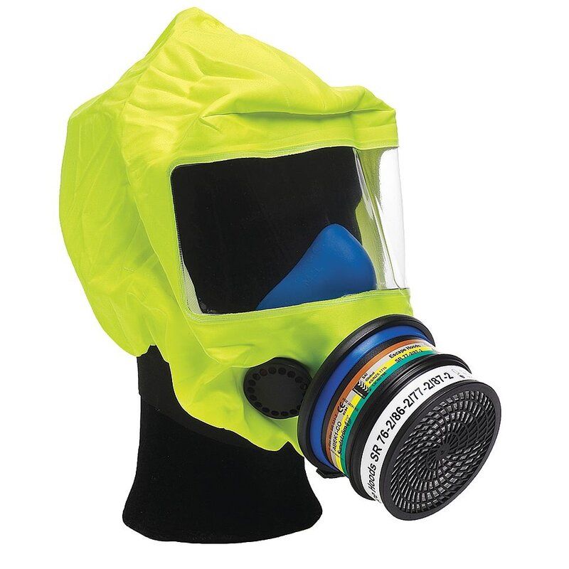 Sundström SR77-3 Vlucht-/evacuatiemasker voor rook, CO en chemicaliën
