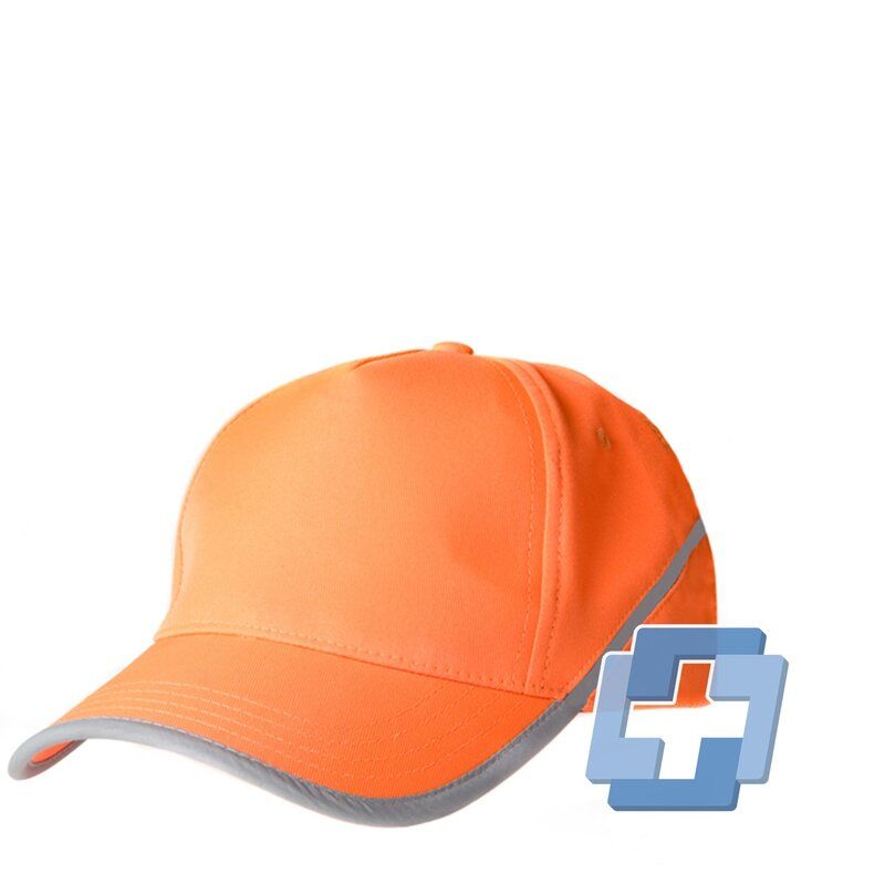 Tricorp CAP met reflectie oranje