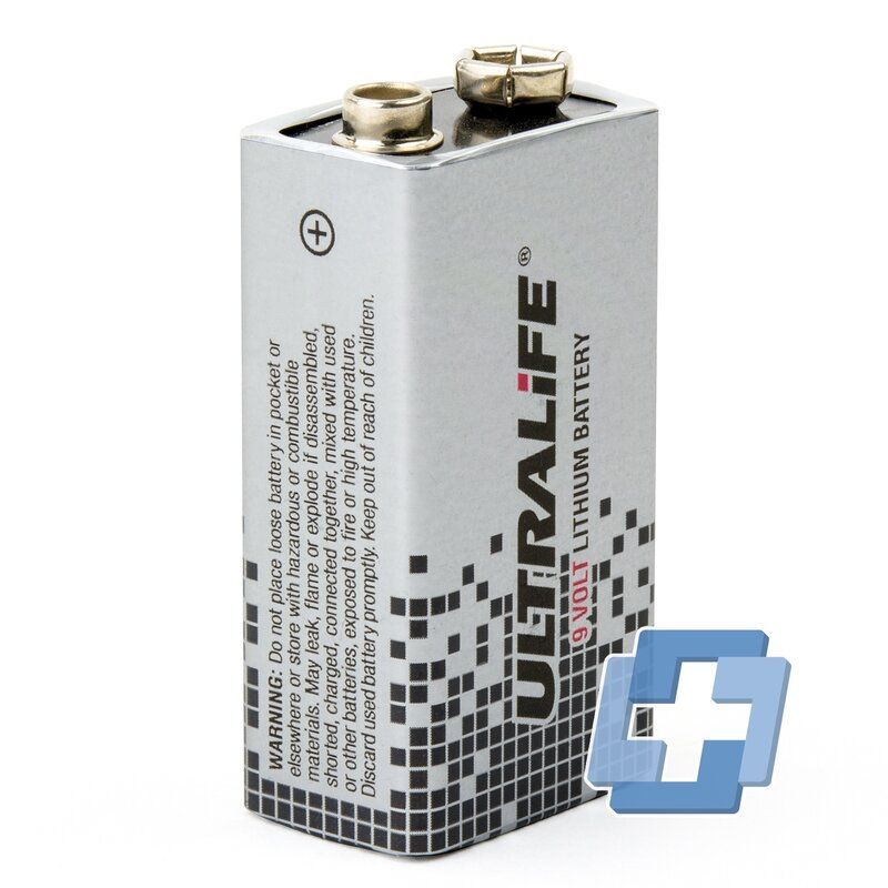 Ultralife Lithium 9V batterij