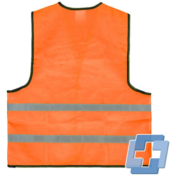 Veiligheidsvest oranje diverse teksten beschikbaar - Zonder opdruk
