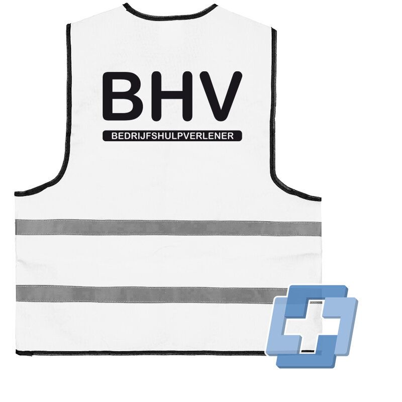 Veiligheidsvest wit - BHV